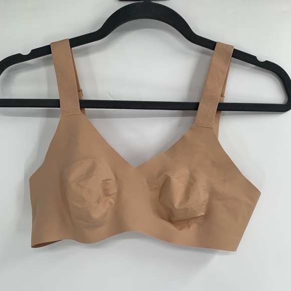 KNIX BY KNIXWEAR Evolution Bra 2017-86 Seamless Unlined Tan Nude 1 32A 32B 34A - Picture 2 of 6